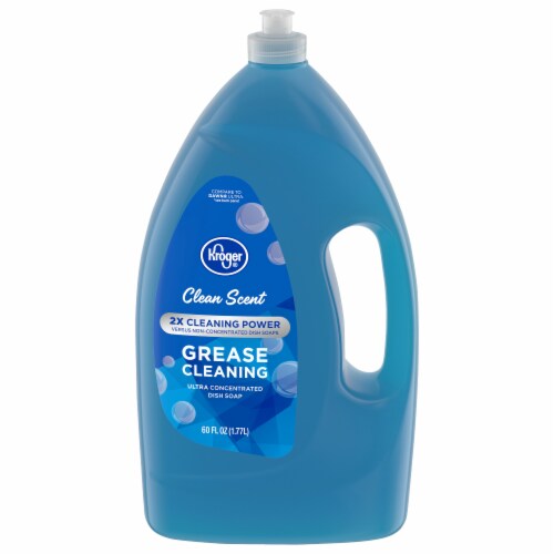 Kroger® Ultra Concentrated Antibacterial Liquid Dish Soap Clean Scent Perspective: front