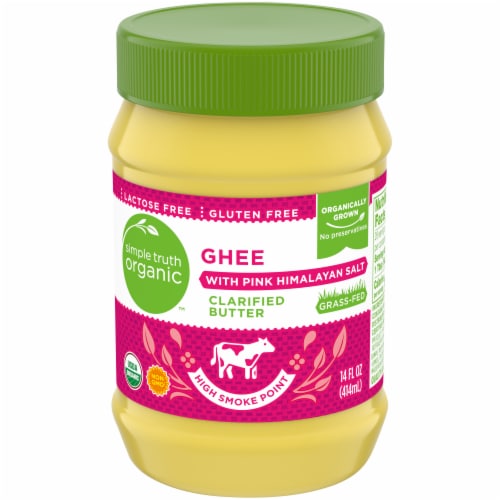 Simple Truth Organic™ Ghee with Pink Himalayan Salt Perspective: front