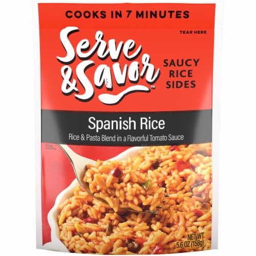 Serve & Savor Spanish Rice Perspective: front