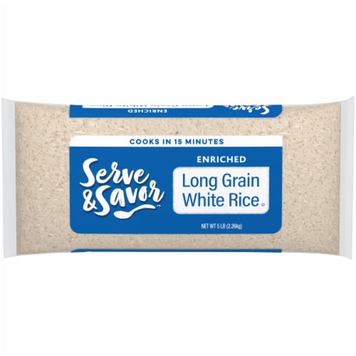 Serve & Savor™ Enriched Long Grain White Rice Perspective: front