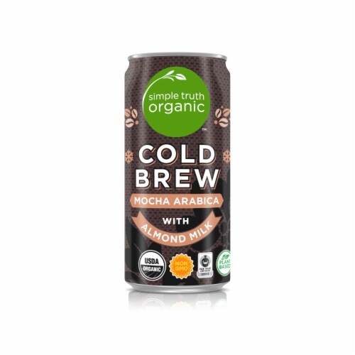 Simple Truth Organic™ Fair Trade Cold Brew Mocha with Almondmilk Coffee Perspective: front