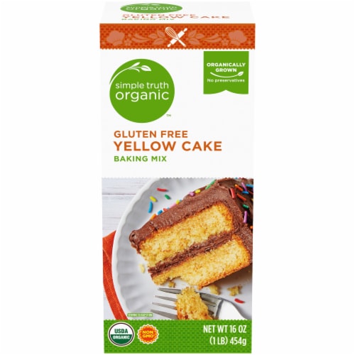 Simple Truth Organic™ Gluten Free Yellow Cake Baking Mix Perspective: front