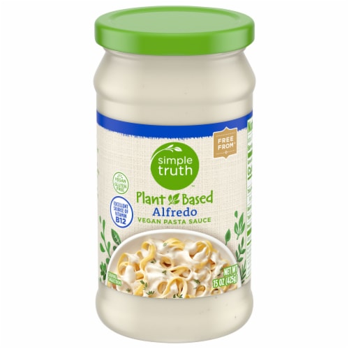 Simple Truth™ Plant Based Alfredo Vegan Pasta Sauce Perspective: front