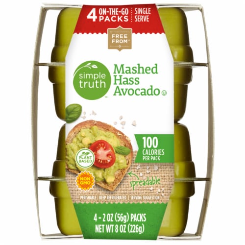 Avocado Mash - 4 Pack, Avocado Spread