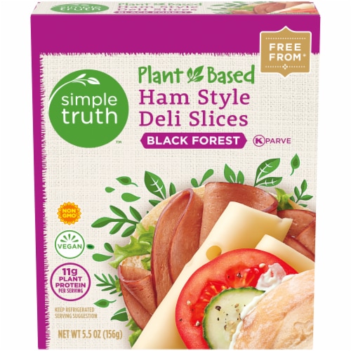 Simple Truth™ Plant-Based Black Forest Ham Style Deli Slices Perspective: front