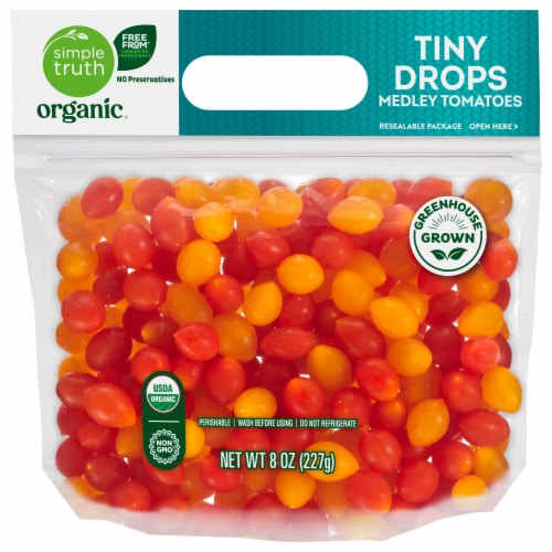 Simple Truth Organic® Tomatoes Tiny Drops Perspective: front
