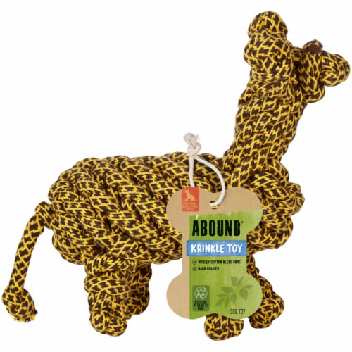 Abound® Krinkle Rope Dog Toy Perspective: front