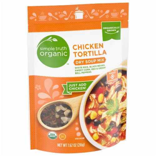 Simple Truth Organic™ Chicken Tortilla Soup Mix Perspective: front