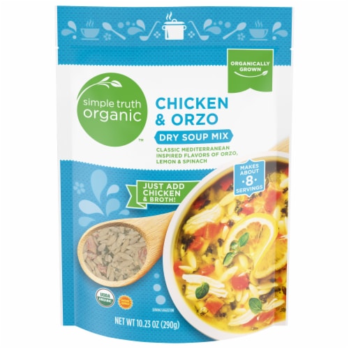 Simple Truth Organic™ Chicken & Orzo Dry Soup Mix, 10.23 oz - Kroger