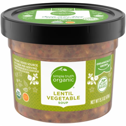 Organic Lentil Vegetable Soup