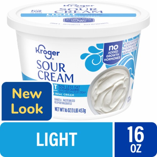 Kroger® Light Sour Cream Perspective: front