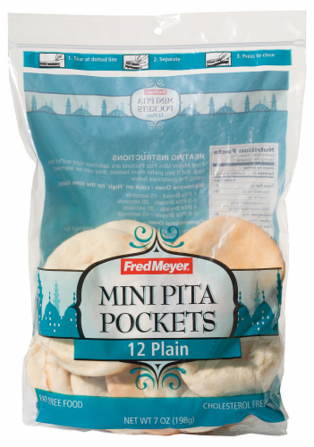Fred Meyer® Mini Pita Pockets Perspective: front