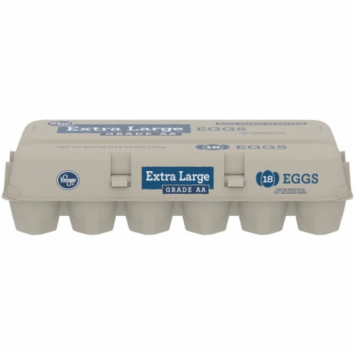 Kroger® Extra Large White Eggs Perspective: front