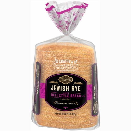 Private Selection® Jewish Rye Deli Style Bread Perspective: front