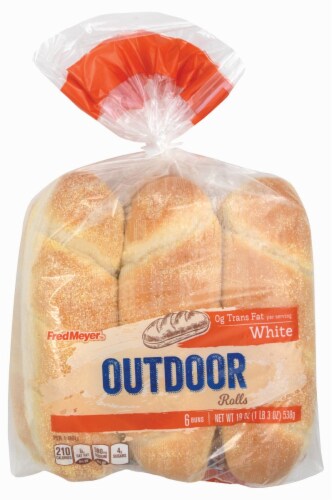 Fred Meyer™ White Outdoor Rolls Perspective: front