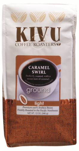 Kivu Caramel Swirl Light Roast Ground Coffee Perspective: front