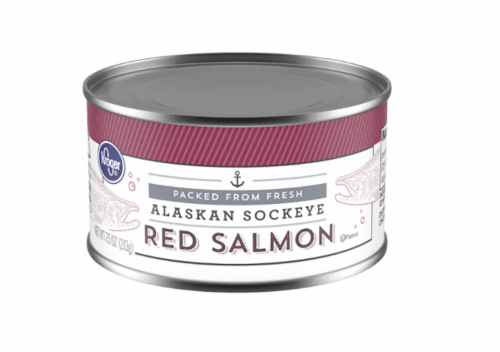 Kroger® Alaskan Sockeye Red Salmon Perspective: front