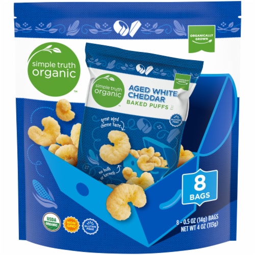 Cheetos® Simply White Cheddar Puffs Chips, 8 oz - Kroger