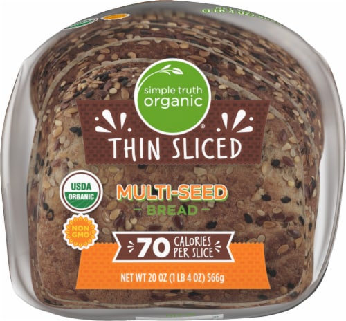 Simple Truth Organic® Multi-Seed Thin Sliced Bread Perspective: front
