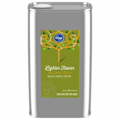 Kroger® Lighter Flavor Olive Oil Perspective: front