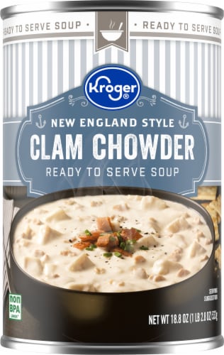Kroger® New England Style Clam Chowder Perspective: front