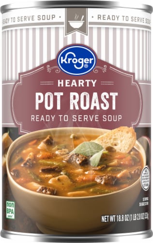 Kroger® Hearty Pot Roast Soup, 18.8 oz - Dillons Food Stores