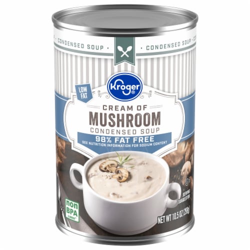 Kroger® 98% Fat Free Cream of Mushroom Condensed Soup Perspective: front