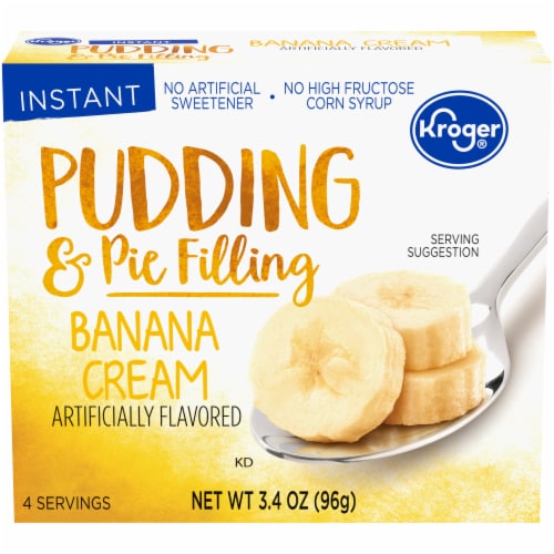 Kroger® Banana Cream Pudding & Pie Filling Perspective: front