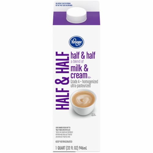Kroger® Half and Half Quart Perspective: front