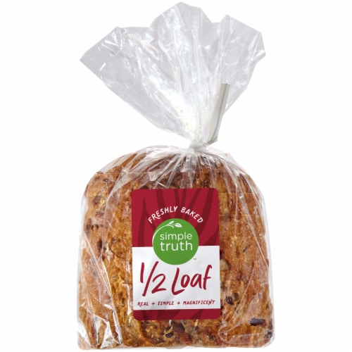 Simple Truth™ 1/2 Loaf Cranberry Walnut Multi-Grain Batard Bread Perspective: front
