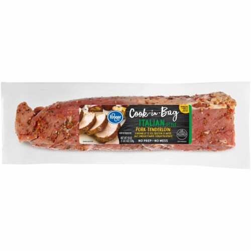 Kroger® Cook-in-Bag Italian Style Pork Tenderloin Perspective: front