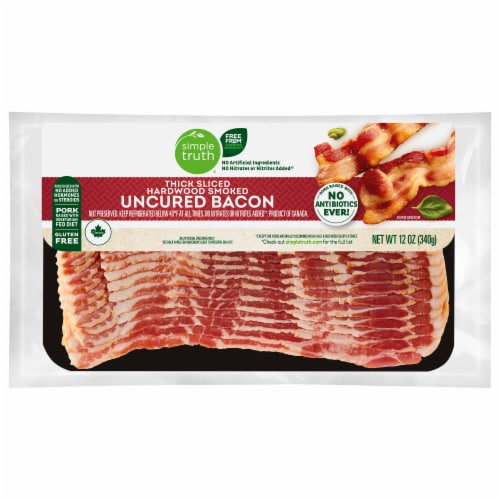 Simple Truth® Thick Sliced Uncured Hardwood Smoked Bacon