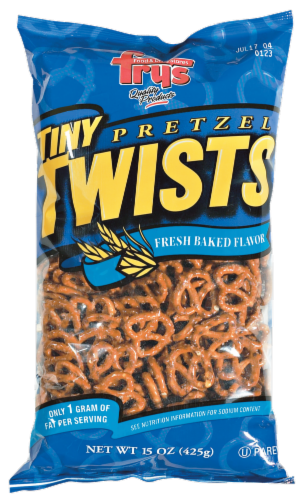 Fry's Tiny Twists Pretzels Perspective: front