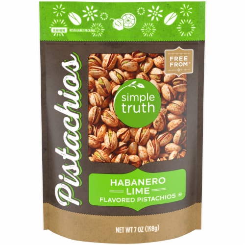 Simple Truth® Habanero Lime Flavored Pistachios Perspective: front