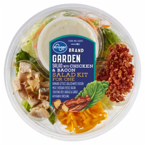 Kroger® Chicken and Bacon Garden Salad Bowl Kit, 5.75 oz - Kroger