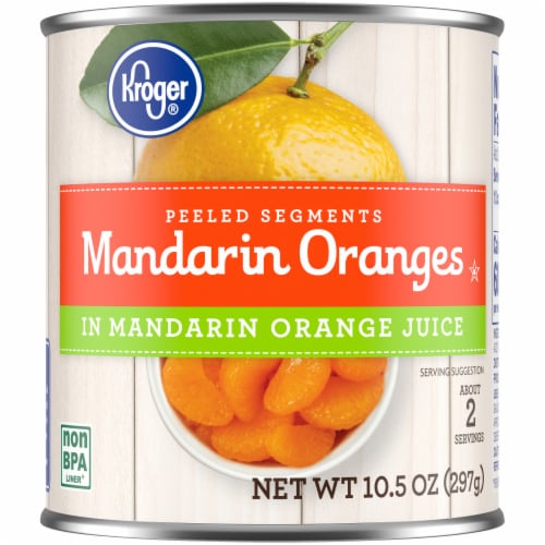 Kroger® Canned Mandarin Oranges in Juice Perspective: front