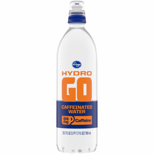 Kroger® Hydro GO Caffeinated Water Perspective: front