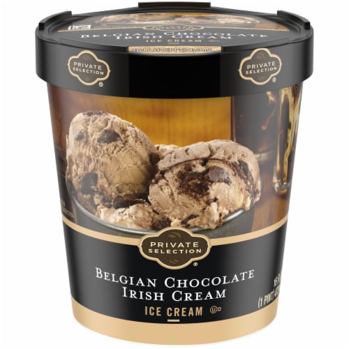 Private Selection® Belgian Chocolate Irish Cream Ice Cream Perspective: front