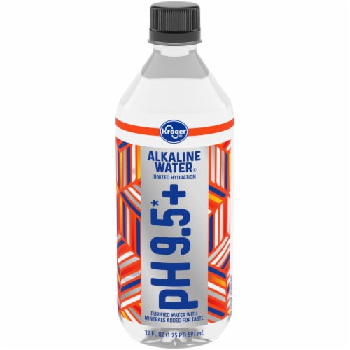 Kroger® Alkaline Bottled Water Perspective: front