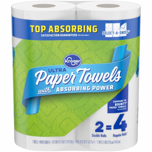 Kroger® Ultra Paper Towels, 2 rolls King Soopers