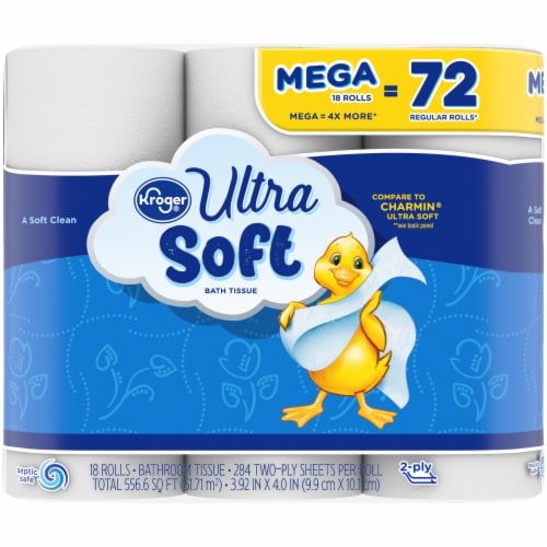 Quilted Northern Ultra Plush Mega Roll Toilet Paper, 18 rolls - Kroger