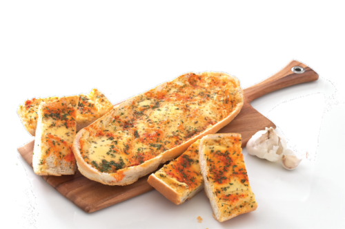 Bakery Fresh Garlic Bread Half Loaf Perspective: front