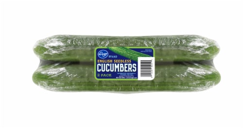 Kroger® English Seedless Cucumbers Perspective: front