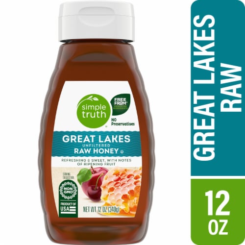 Simple Truth® Unfiltered & Raw Honey Regional Great Lakes Perspective: front