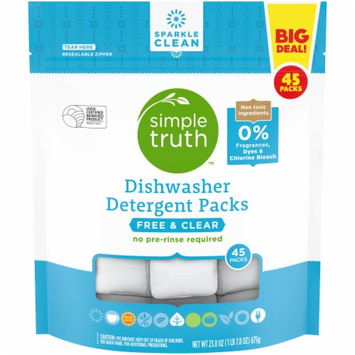 Simple Truth™ Free & Clear Dishwasher Detergent Packs