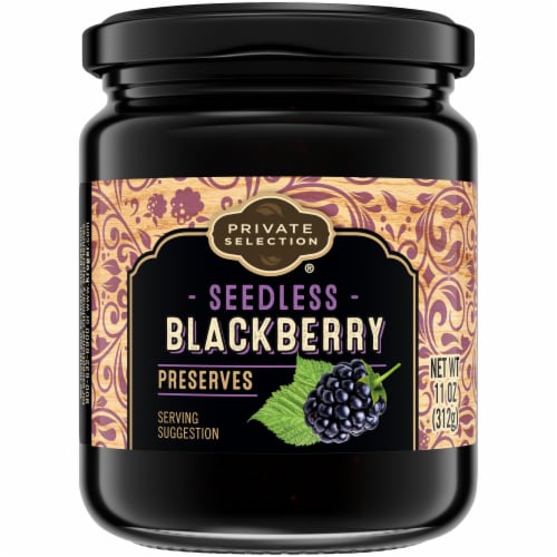 Private Selection® Seedless Blackberry Preserves Perspective: front