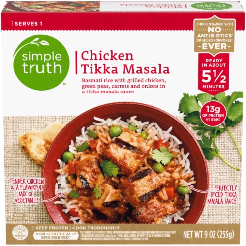 Simple Truth™ Chicken Tikka Masala Frozen Meal Perspective: front