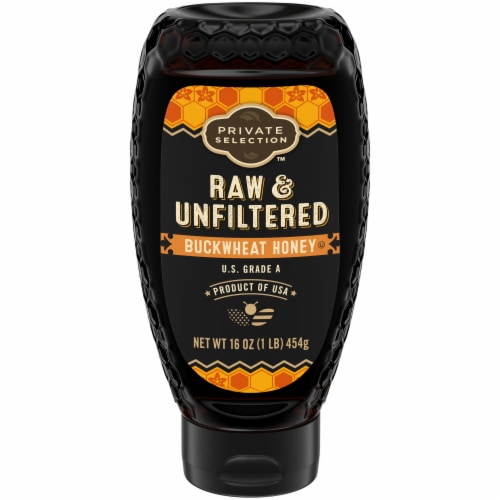 Private Selection™ Raw & Unfiltered Buckwheat Honey Perspective: front
