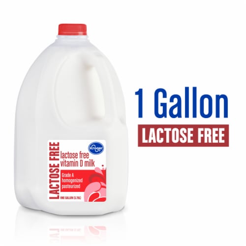 Kroger® Lactose Free Vitamin D Milk Gallon Perspective: front