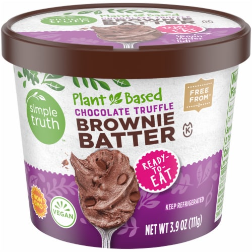 Simple Truth™ Plant Based Chocolate Truffle Brownie Batter Perspective: front